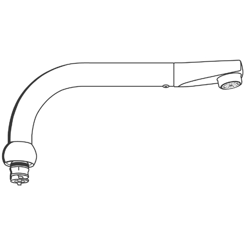 GROHE Auslauf 13118 chrom