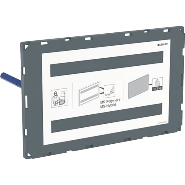 Geberit Sigma Abdeckplatte, flächenbündig kundenspez. Geberit Sigma Abdeckplatte, flächenbündig kundenspez.