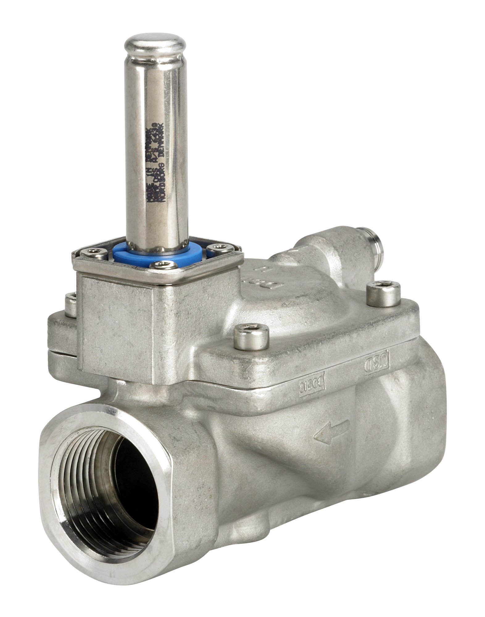 Danfoss Magnetventil, EV220BW, Edelstahl Kv 11,00 m3/h, NC, G, 1, EPDM