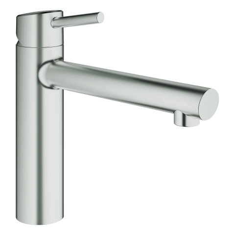 GROHE EH-SPT-Batterie Concetto 31128_1 mittelhoher Auslauf supersteel