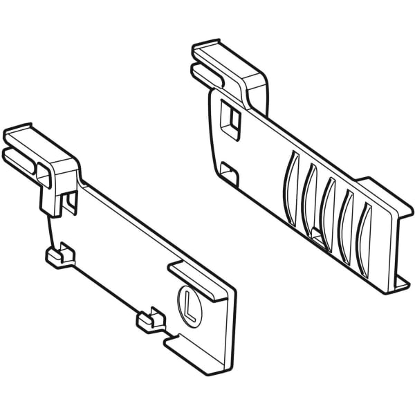 Geberit Set Sicherungen für Unterschrank für Waschtisch und Handwaschbecken Geberit Set Sicherungen für Unterschrank für Waschtisch und Handwaschbecken