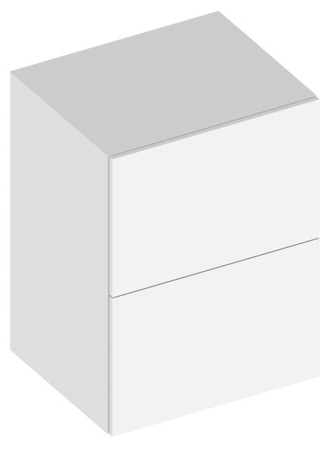 KEUCO Sideboard Edition 90 39035, 2 Auszüge, weiß
