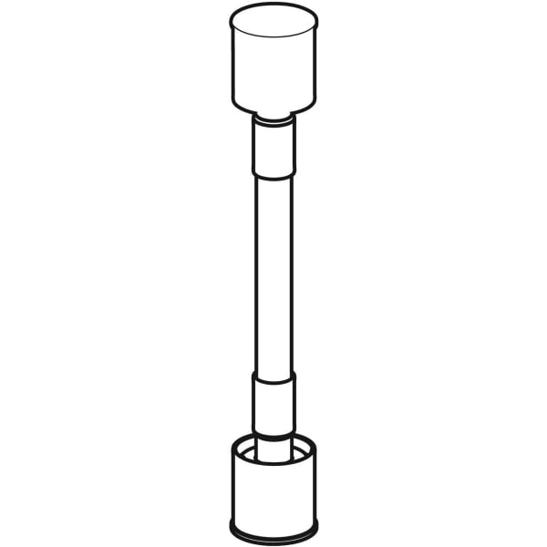 Geberit Panzerschlauch 3/8" f. Geberit AquaClean Mera Classic SWC Geberit Panzerschlauch 3/8" f. Geberit AquaClean Mera Classic SWC
