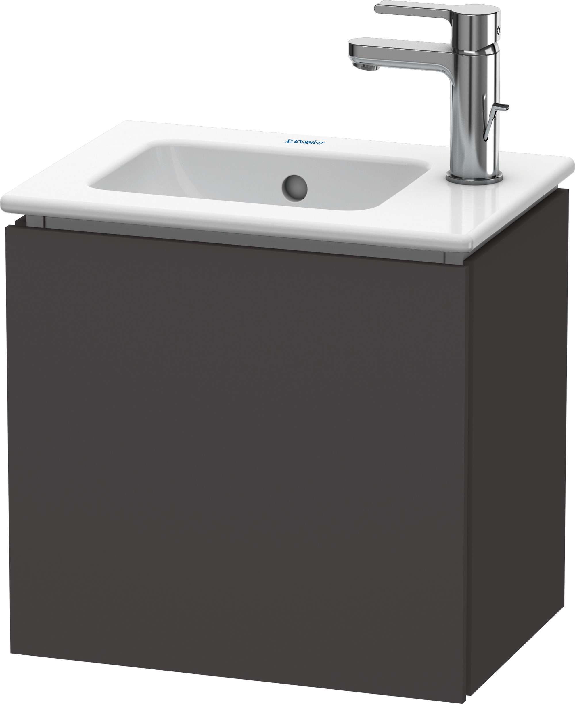 Duravit WTU wandh. L-Cube 294x420x400mm 1 Tür A:re, 072343, Graphit Supermatt