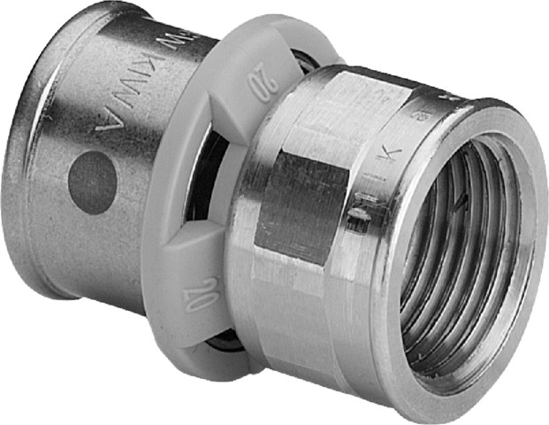 Viega Übergangsstück mit SC Sanfix P 2112 in 25mm x Rp3/4 Rotguss