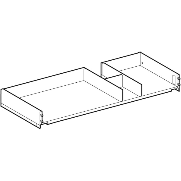 Geberit Schublade für Xeno2 US mit Ausschnitt re, Breite WT 90 cm Geberit Schublade für Xeno2 US mit Ausschnitt re, Breite WT 90 cm