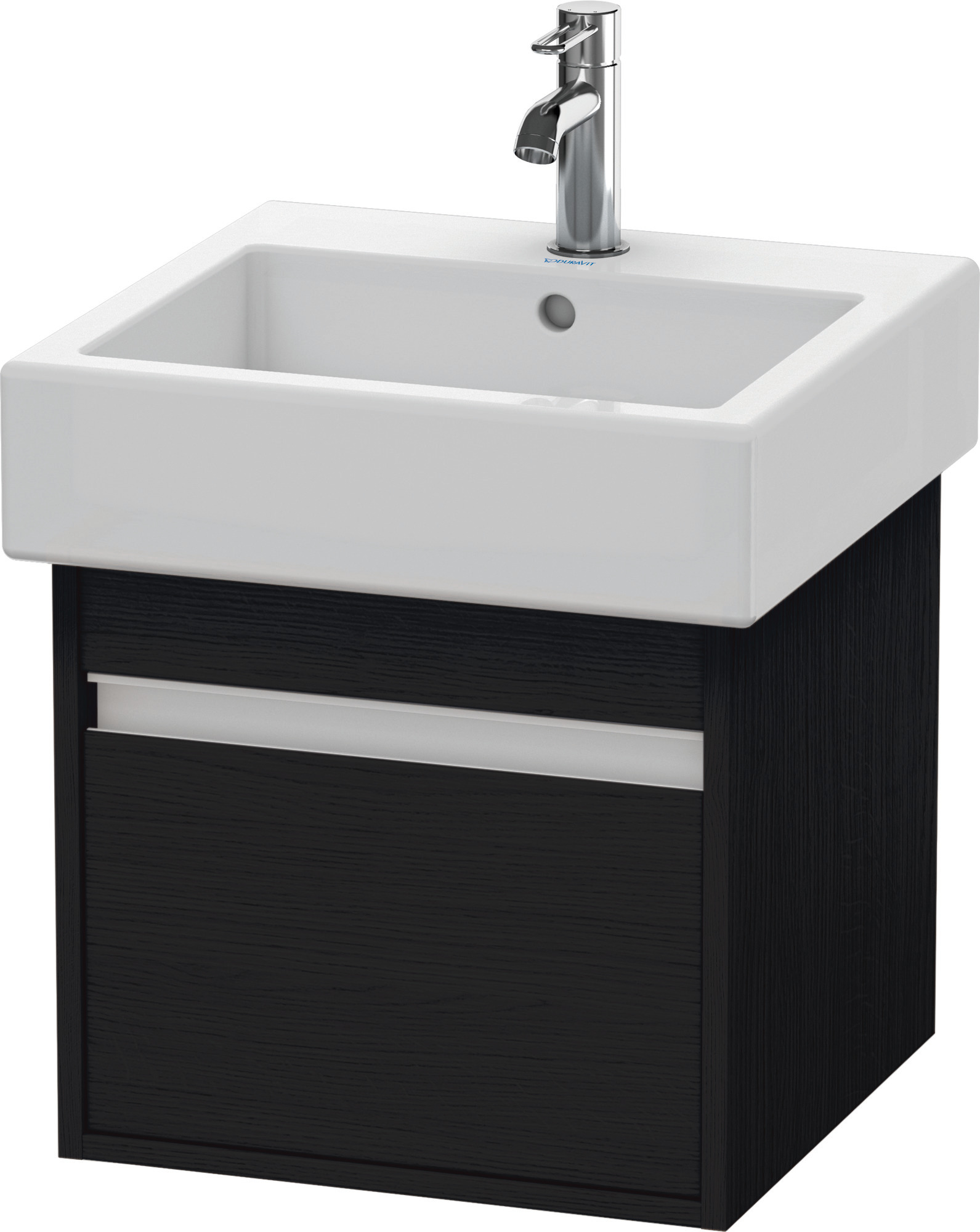 Duravit WTU wandhängend Ketho 440x450x410mm 1 Auszug, für 045450, Eiche Schwarz