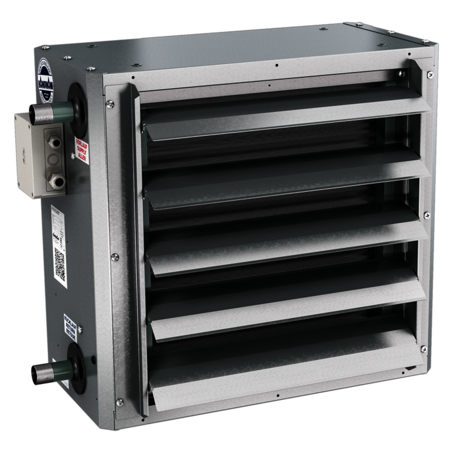 KM Lufterhitzer TIP Typ 553057 WTA Cu alu. EC-Ventilator elektromech.