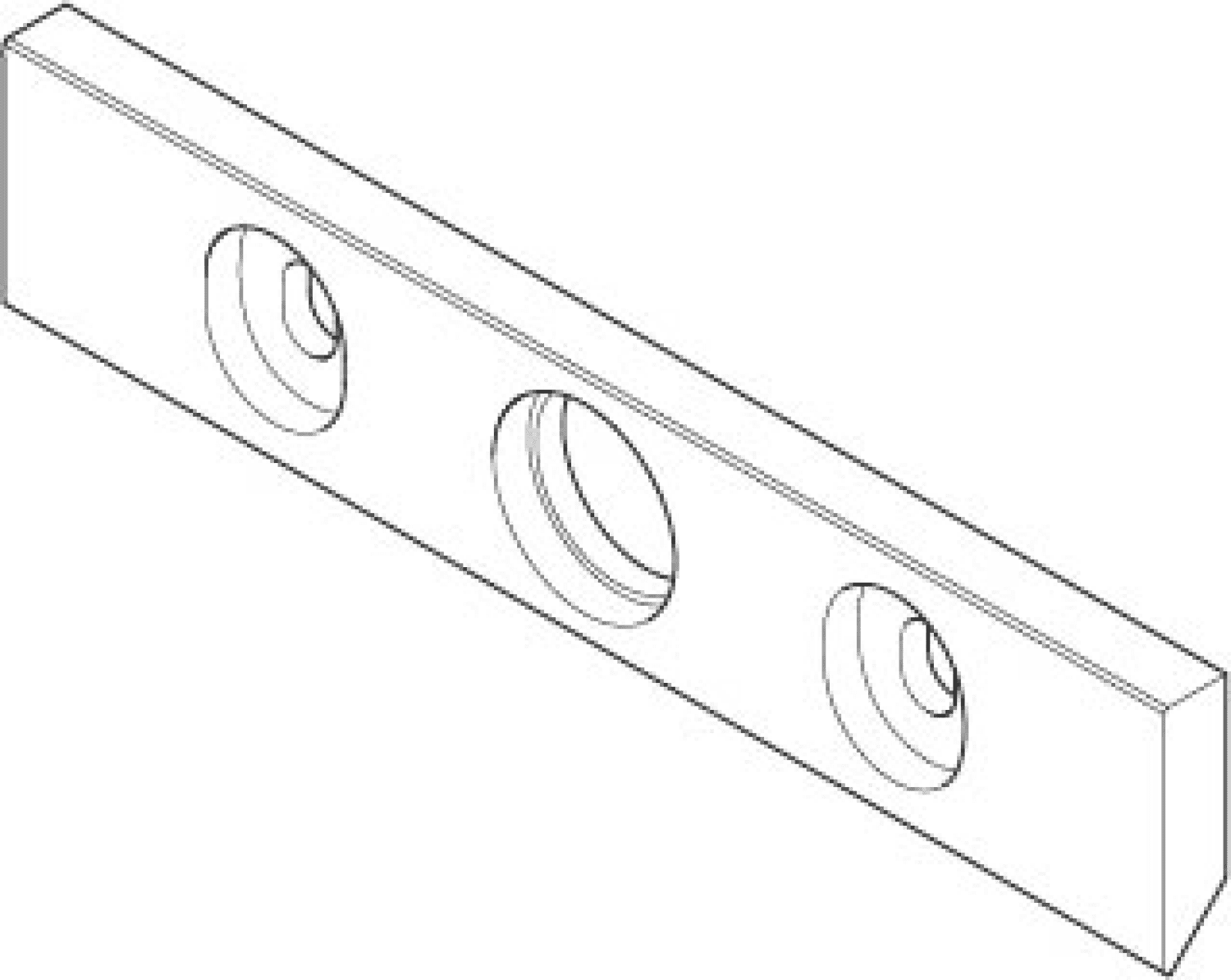 DO Halter ERSATZTEILE 091797056 145 x 30 x 8 mm