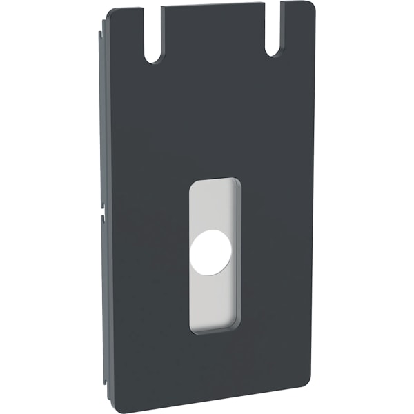 Geberit Serviceöffnung für Standarmaturen Monolith Sanitärm. für WT Glas schwarz