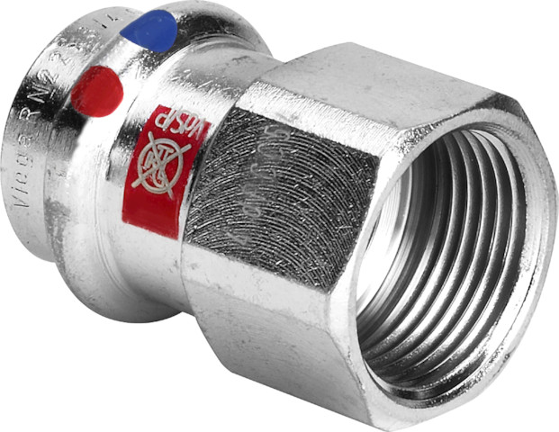 Viega Übergangsstück mit SC Prestabo 1112LF in LABS-frei in 22mm x Rp3/4 Viega Übergangsstück mit SC Prestabo 1112LF in LABS-frei in 22mm x Rp3/4