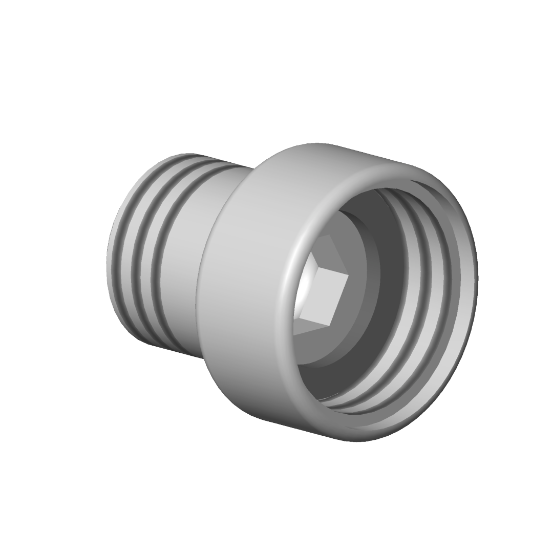 Dornbracht Nippel Reduziernippel ET 04240300300  D 30 x 32 mm Dark Platinum gebürstet