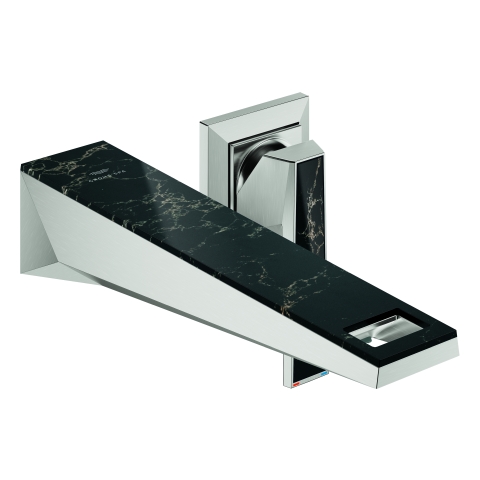 GROHE 2L-WT-Wandbat. All. Bril. PC 29521 FMS Griff VN-Caesarstone supersteel