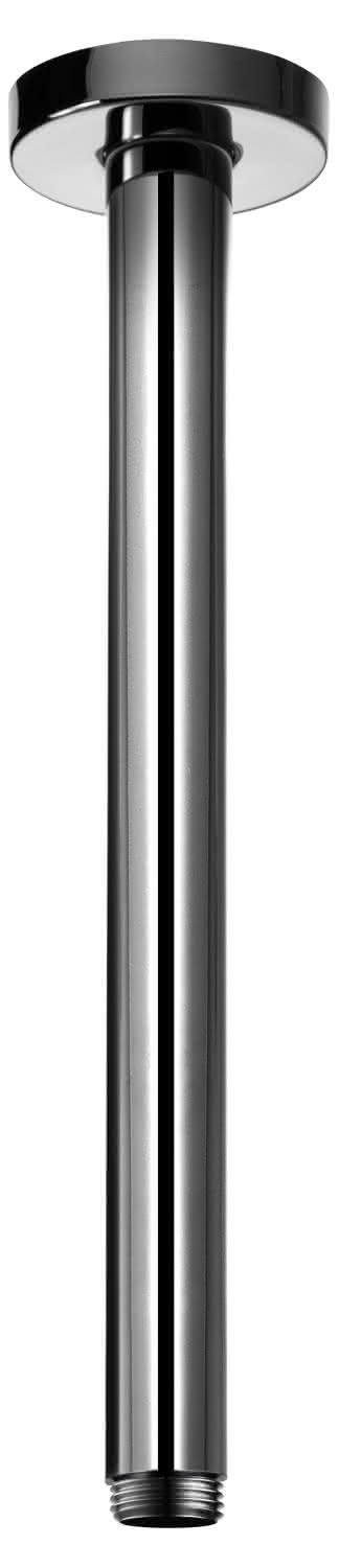 KEUCO Brausearm Elegance 51689, Deckenanschluss, 300 mm, Nickel geb.