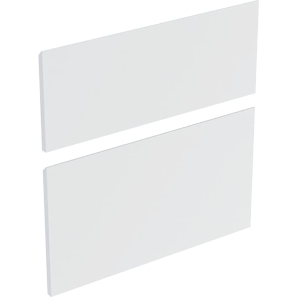 Geberit Set Schubladenfront für Unterschrank B:60cm, weiß matt