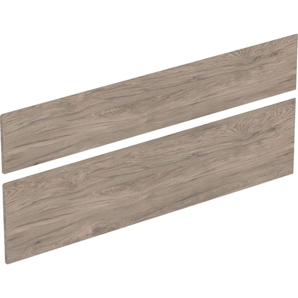 Geberit Set Schubladenfront f. US für DMWT B:130cm, Nussbaum hickory