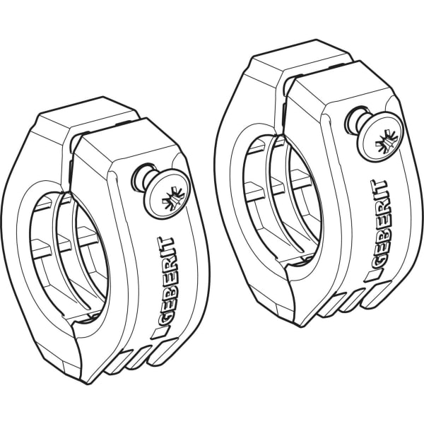 Geberit Fixpunktbefestigung d16