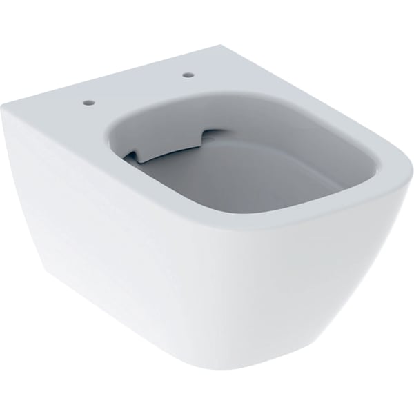 Geberit Smyle Square WWC Tiefspüler Rimfree, Ausld. 49cm, weiß