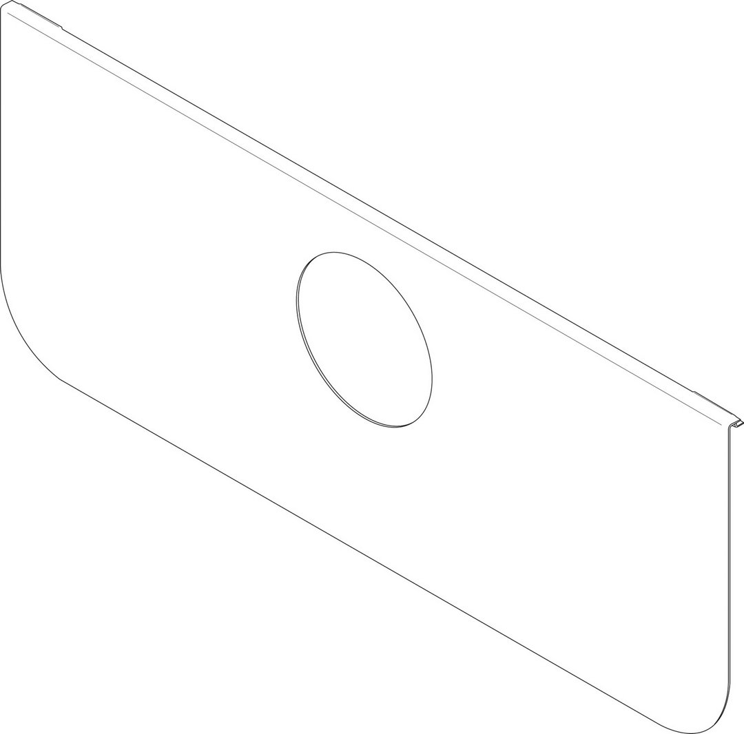 BOSCH Ersatzteil TTNR: 87186663850 Abdeckung