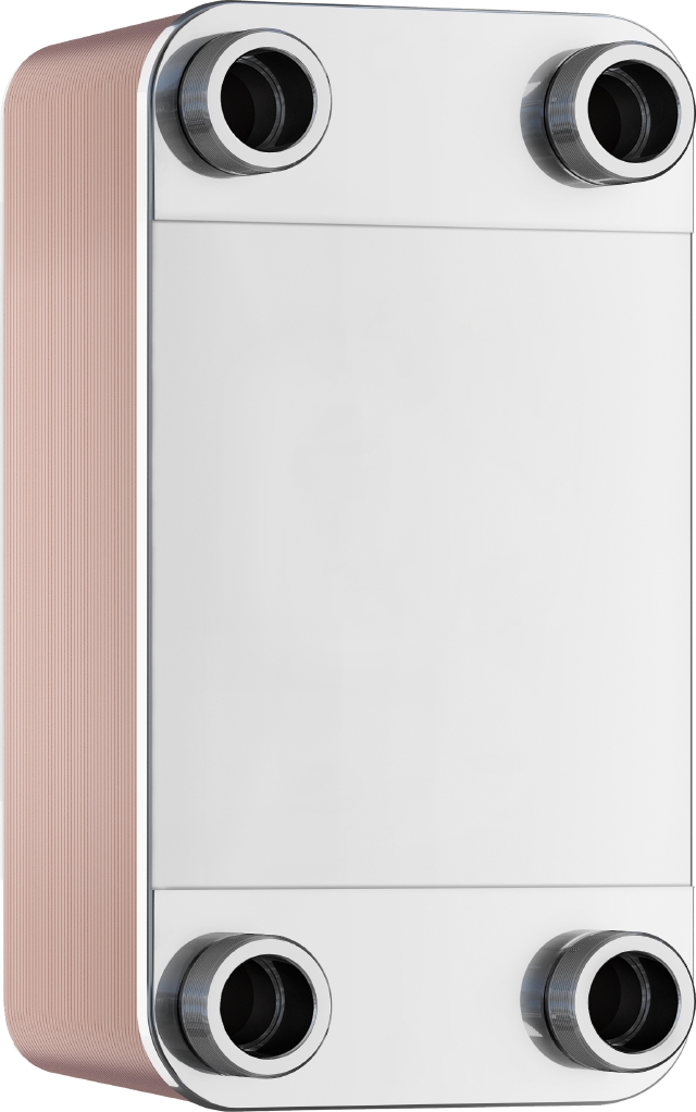 Reflex Plattenwärmetauscher Longtherm gelötet RHB-110-80, AG 2'