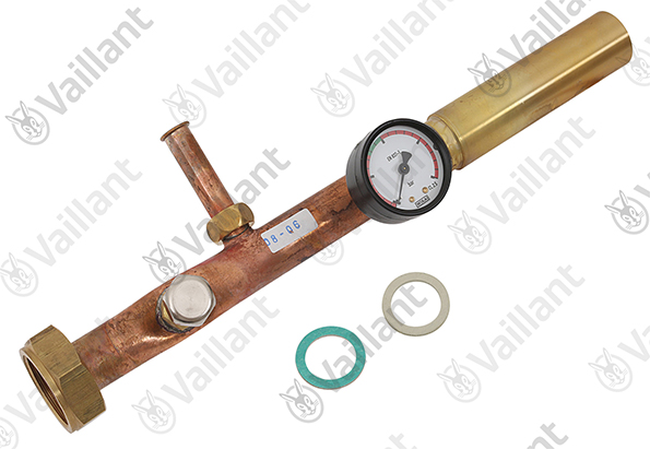 Vaillant Rohr, mit Manometer Vaillant-Nr. 0020222918