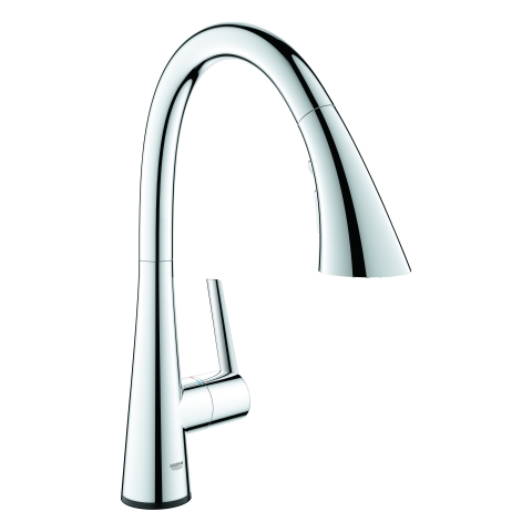 GROHE Elektron.-EH-SPT-Batt. ZedraTouch 30219_2 auszb. 3-Strahl-Spülbrause chrom