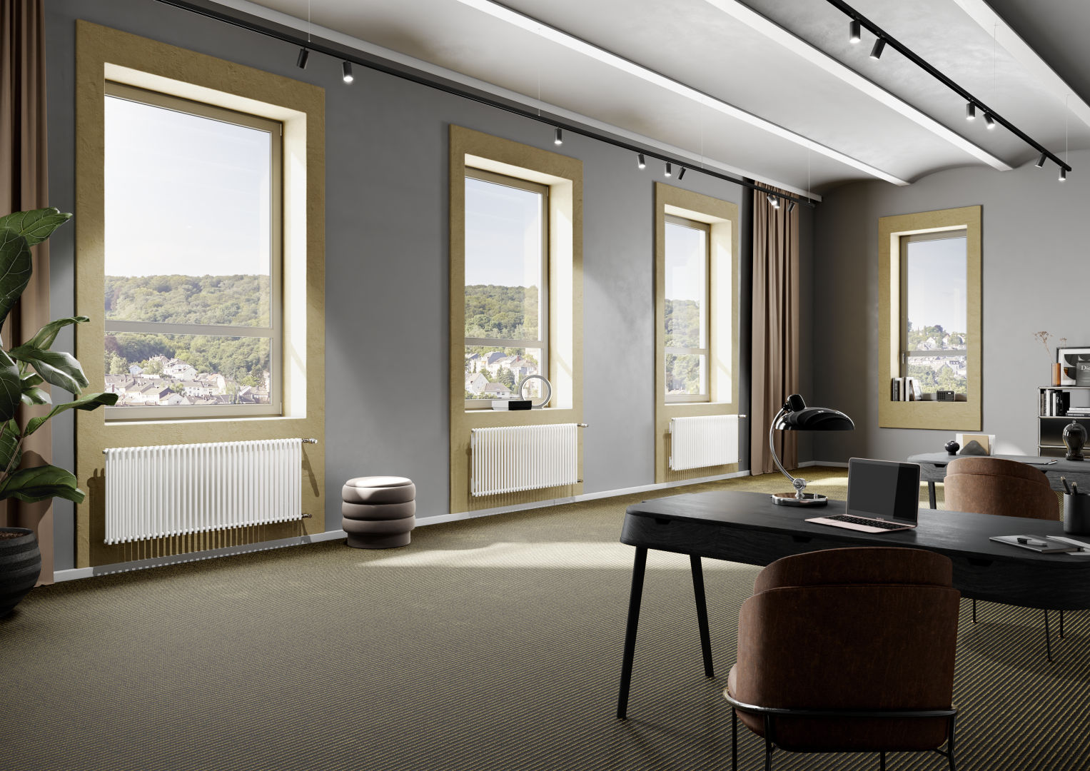 Kermi Pio 600x1800x64 mm QN=1886 W,zweilagig,RAL9016,ANB12