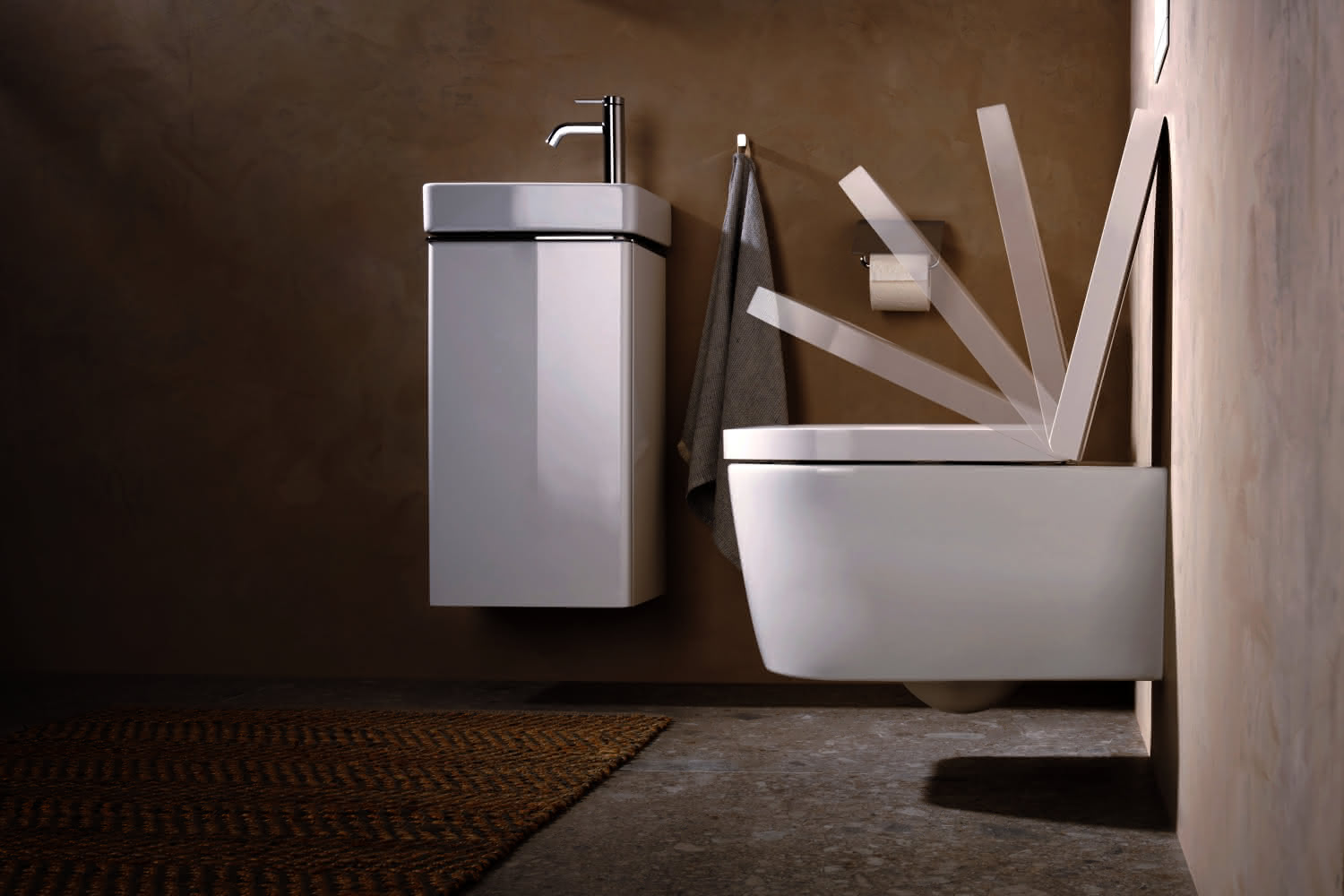 Hansgrohe WTM 80 Tecturis S CoolStart ohne Ablaufgarnitur chrom