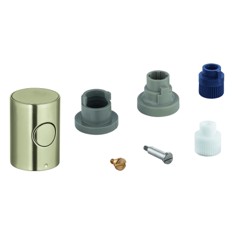 GROHE Metallgriff 47984 DN 15 Mengengriff EcoButton nickel gebürstet