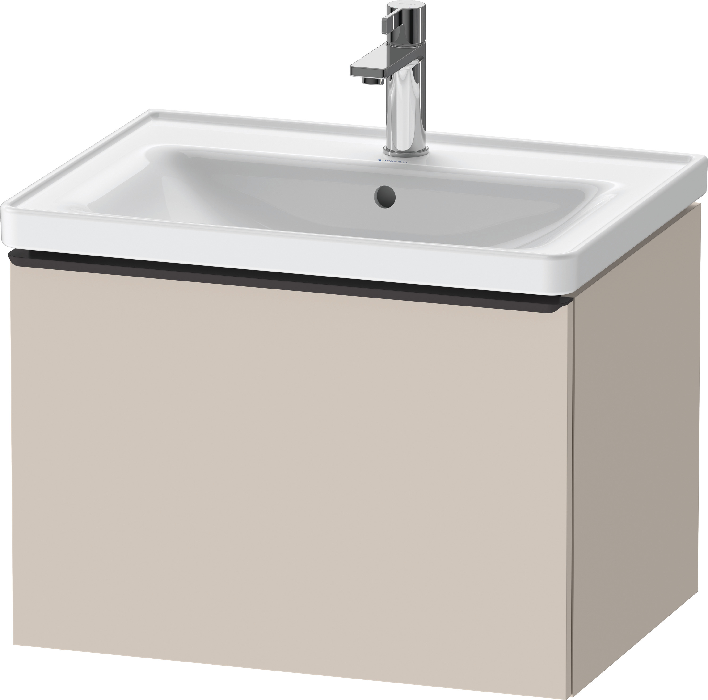 Duravit D-Neo WTU,Wdh,Ausz:1,Gr:Diamant Schw. 634x452x440mm,Taupe Matt, Dekor
