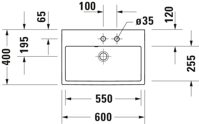 Duravit WT/MWT Compact Vero Air 600mm, Weiß o.ÜL,HLB,o.HL,geschliffen