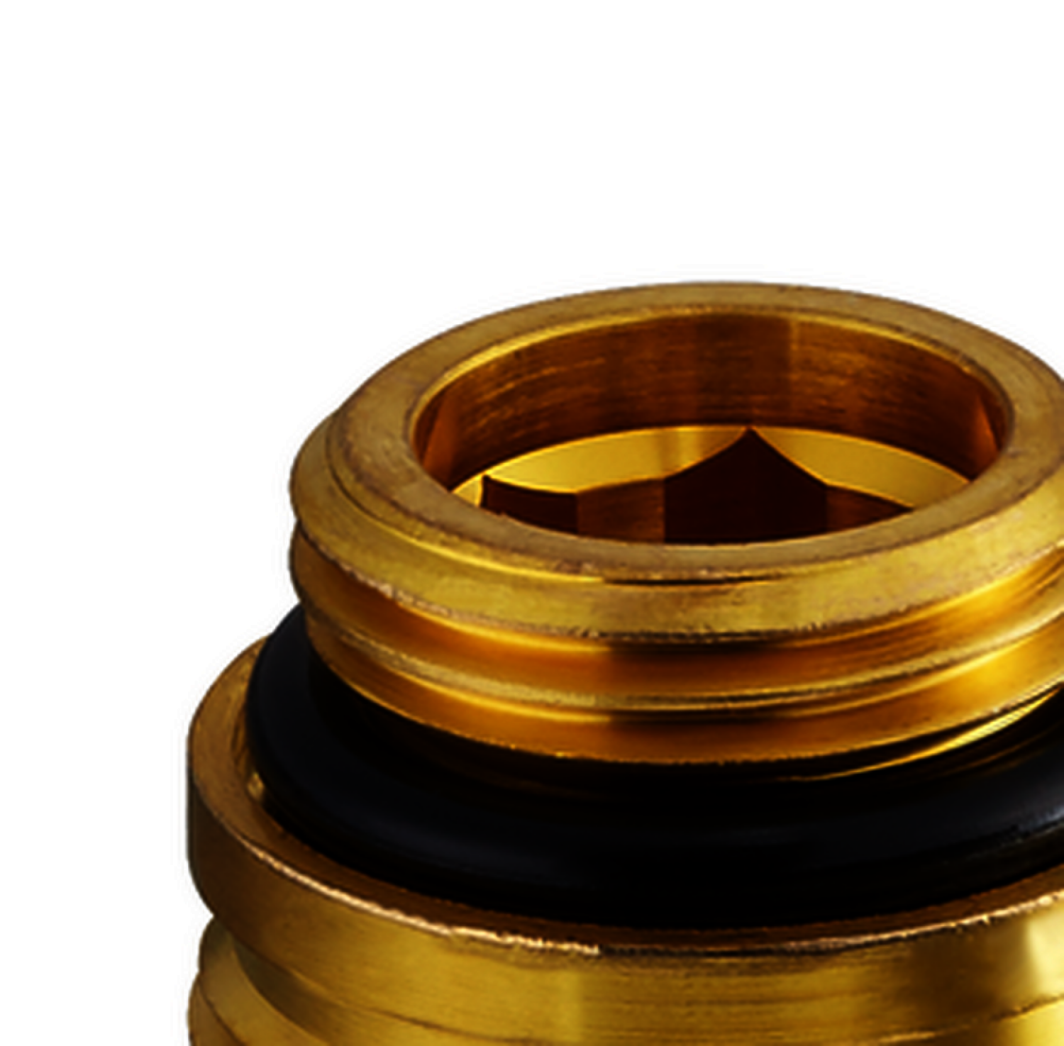 OVENTROP-Einschraubstutzen f.Multiflex F 1/2"AG x G 3/4"AG, Ms, roh, Set=10 Stück OVENTROP-Einschraubstutzen f.Multiflex F 1/2"AG x G 3/4"AG, Ms, roh, Set=10 Stück