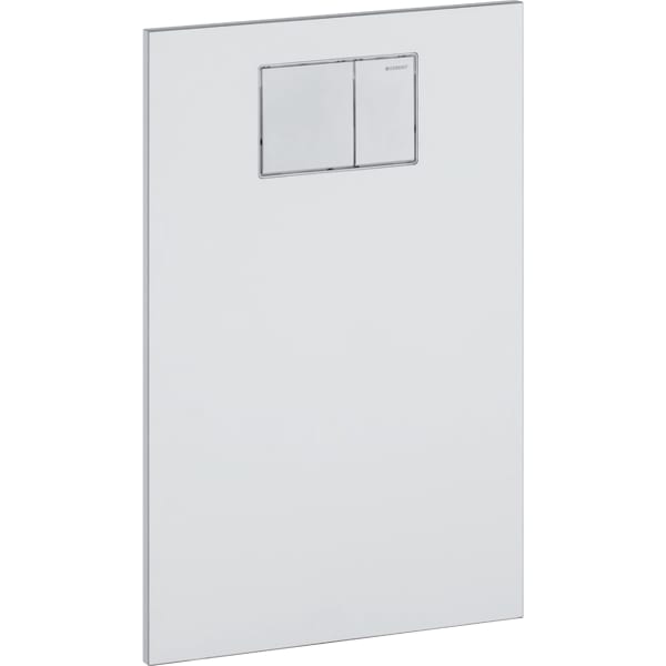 Geberit Designplatte für Geberit AquaClean für WC-Aufsatz weiß-alpin