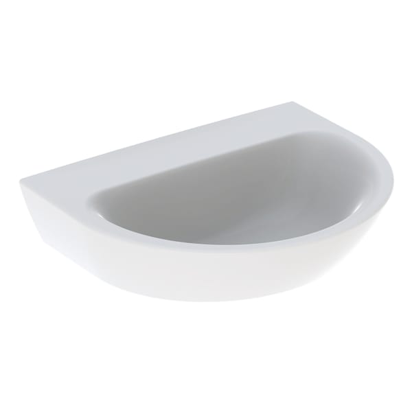 Geberit Renova Handwaschbecken, 50x40cm o. Hl., o. Ül., weiß