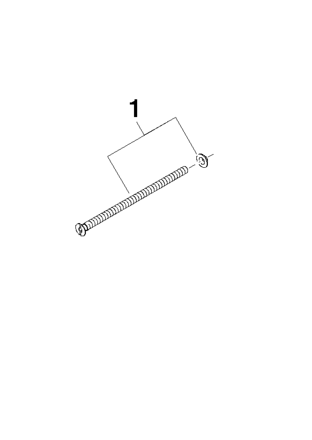 DO Befestigung Senkschraube ERSATZTEILE 90303000800 M5 x 100 mm
