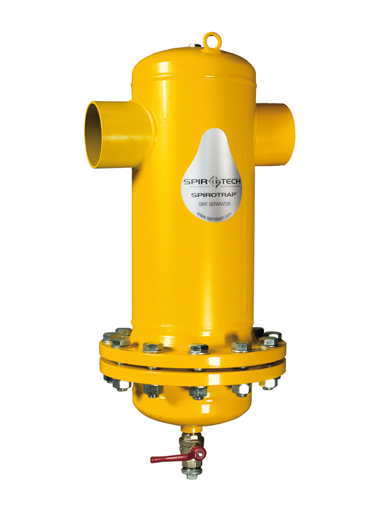 Spirotech Schlammabscheider SpiroTrap Demont. Hi-flow,DN 65, Schweißst.,10 bar,110 Gr