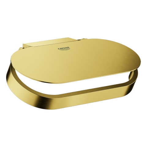 GROHE WC-Papierhalter Selection 41069 mit Deckel cool sunrise gebürstet