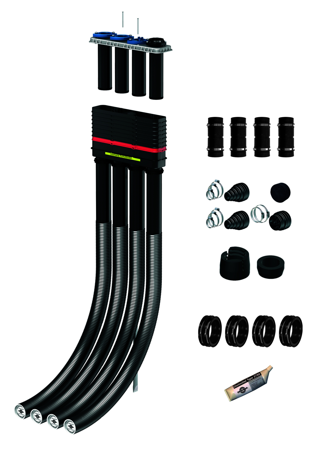 Quadro-Secura Bauherrenpaket-Mehrsparte All inclusive f. Gebäude o.Keller - 6 m Quadro-Secura Bauherrenpaket-Mehrsparte All inclusive f. Gebäude o.Keller - 6 m