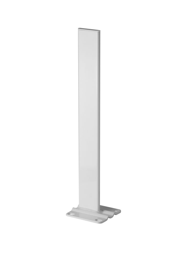 Standkonsolenfuß 60x10 BH=650mm AK 1, 2 und 3, weiß