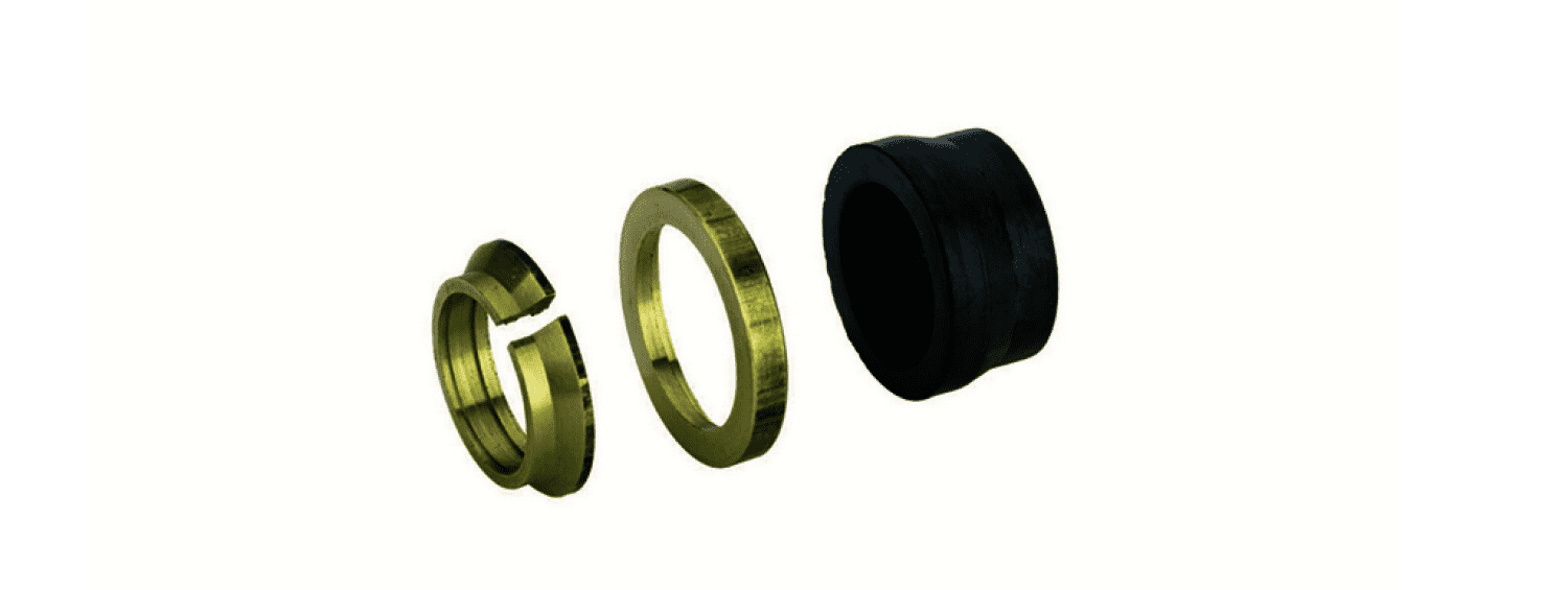 ZE Zubehör Klemmring-Set 15, für Kupferrohr