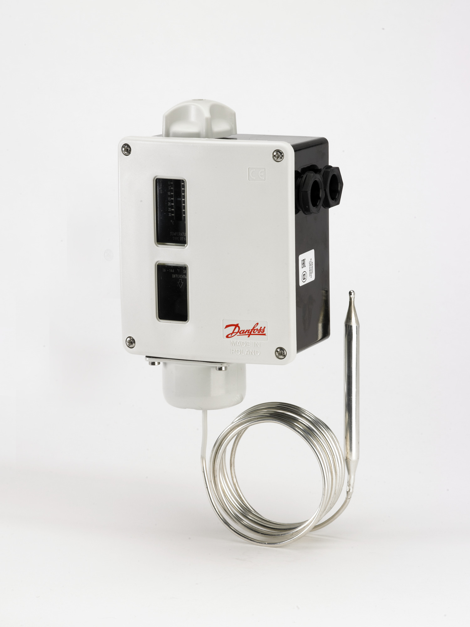 Danfoss Thermostat RT 14 -5 - 30 C, Kap, Länge 2 m