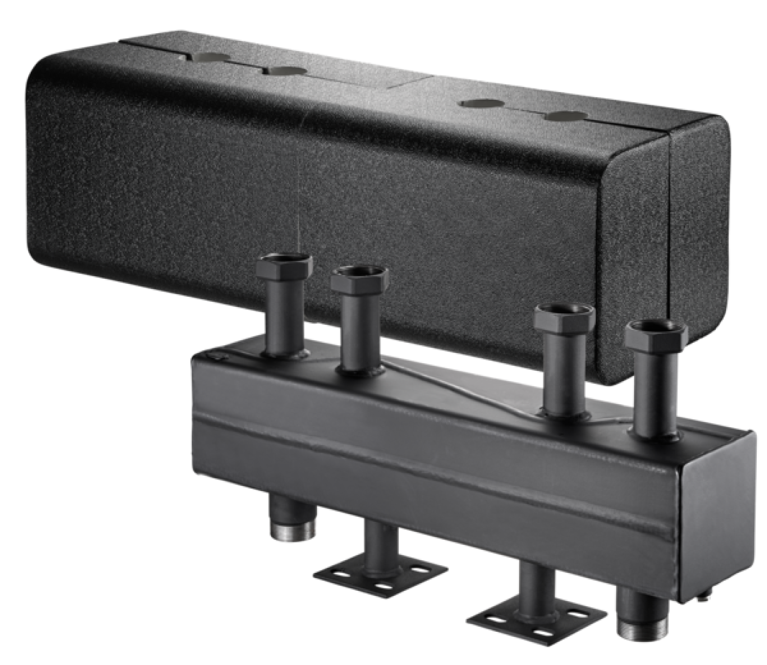 OVENTROP-Hydraulische Weiche HydroFixx DN 32 plus, für 3 Heizkreise, Stahl