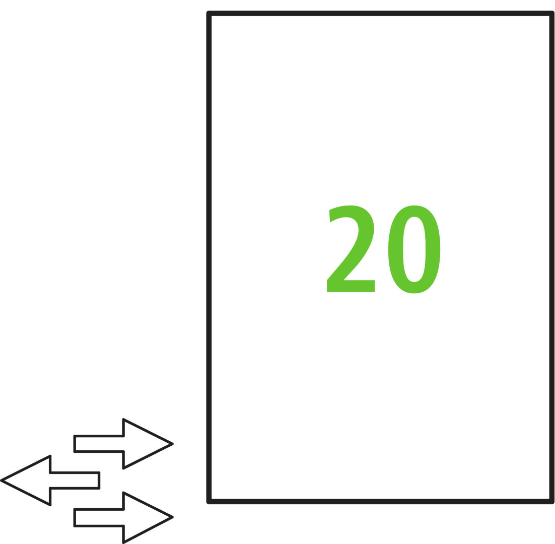 Kermi Heizwand HVN Typ22 BH1800x122x770 QN2982, RAL9016, 6 bar, ANB12
