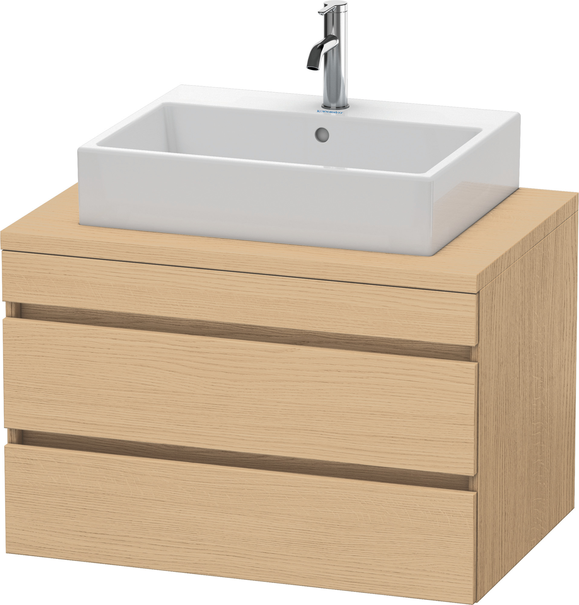 Duravit WTU DuraStyle f. Konsole 512x800x548 2SchKa, Eiche Natur