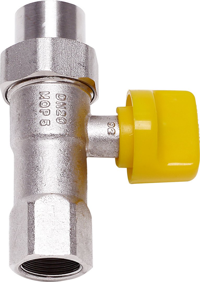 BOSCH Installationszubehör Nr. 440/14 Gashahn R 3/4 mit TAE, Durchgangsform