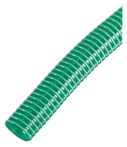 Kunststoff Spiral-Saug-Druckschlauch grün 11/4" 32mm Kunststoff Spiral-Saug-Druckschlauch grün 11/4" 32mm