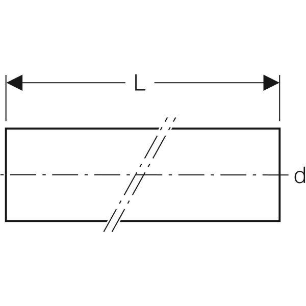 Geberit Silent-db20 Rohr d56x3,2 L:3m