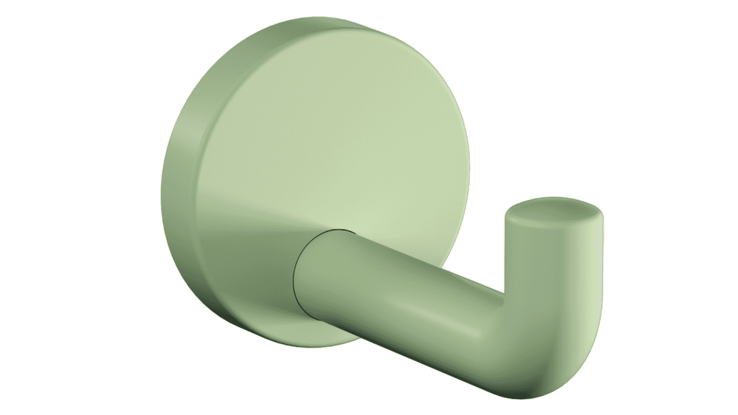 HEWI Einzelhaken Ser 477, matt, d:70mm reinweiß