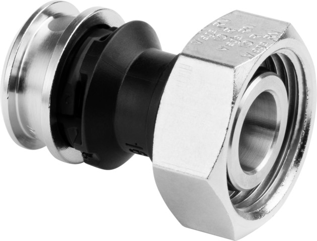Viega Verschraubung mit SC Raxinox 4429 in 16mm x G3/4 Stahl nichtrostend