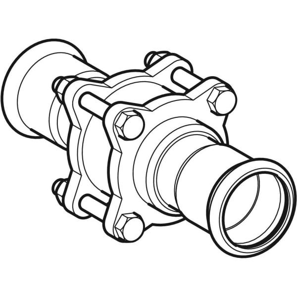 Geberit Mapress Rückschlagventil NPW geflanscht d108
